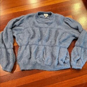 & Other Stories Soft Blue Wool/Alpaca  Sweater